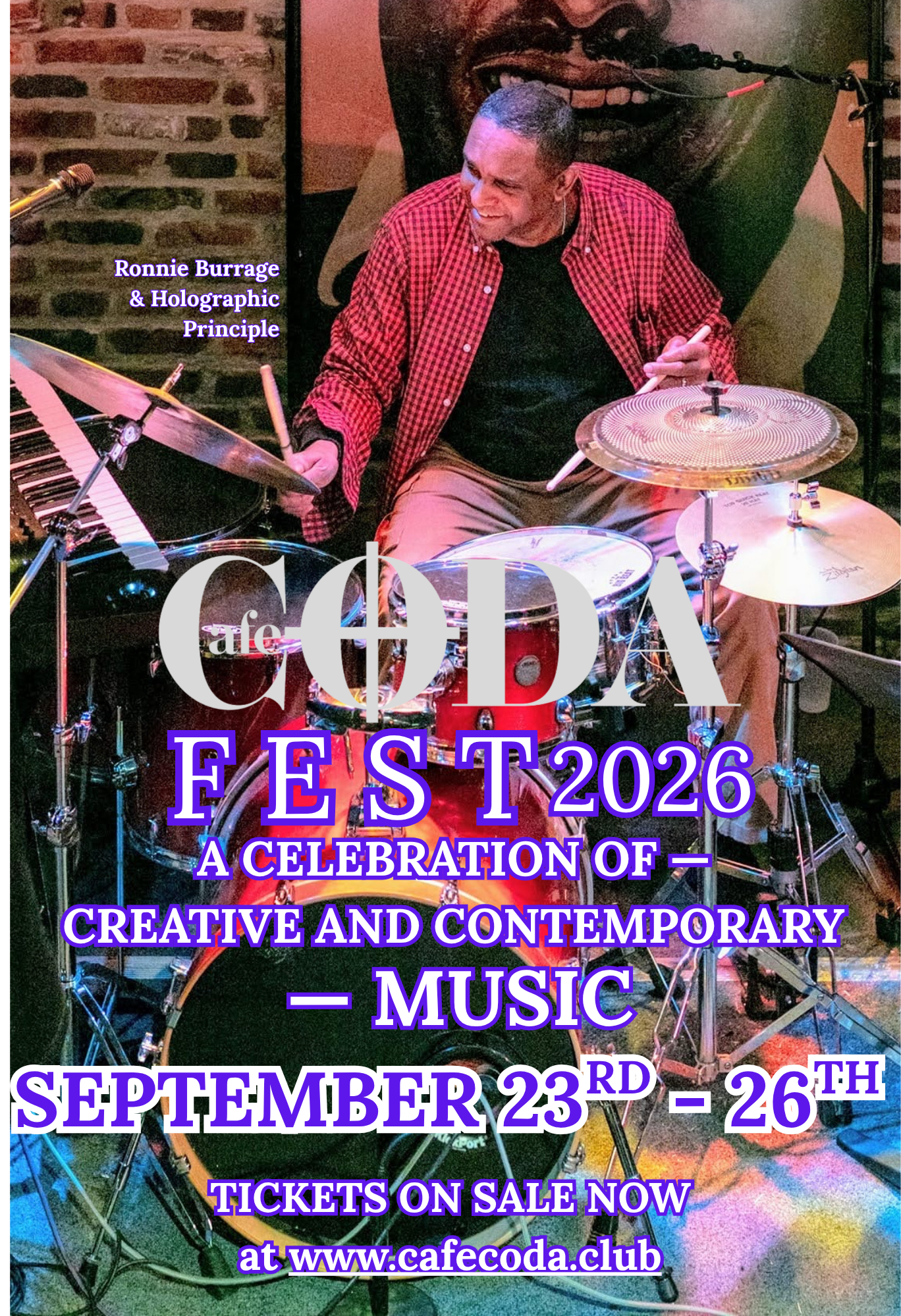 CODA Fest 2026: Ronnie Burrage & Holographic Principle