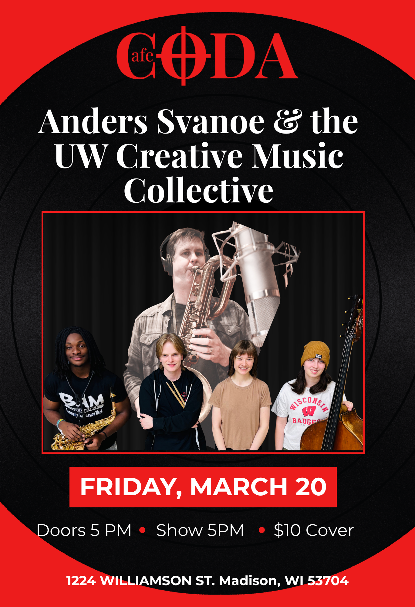 Anders Svanoe & the UW Creative Music Collective