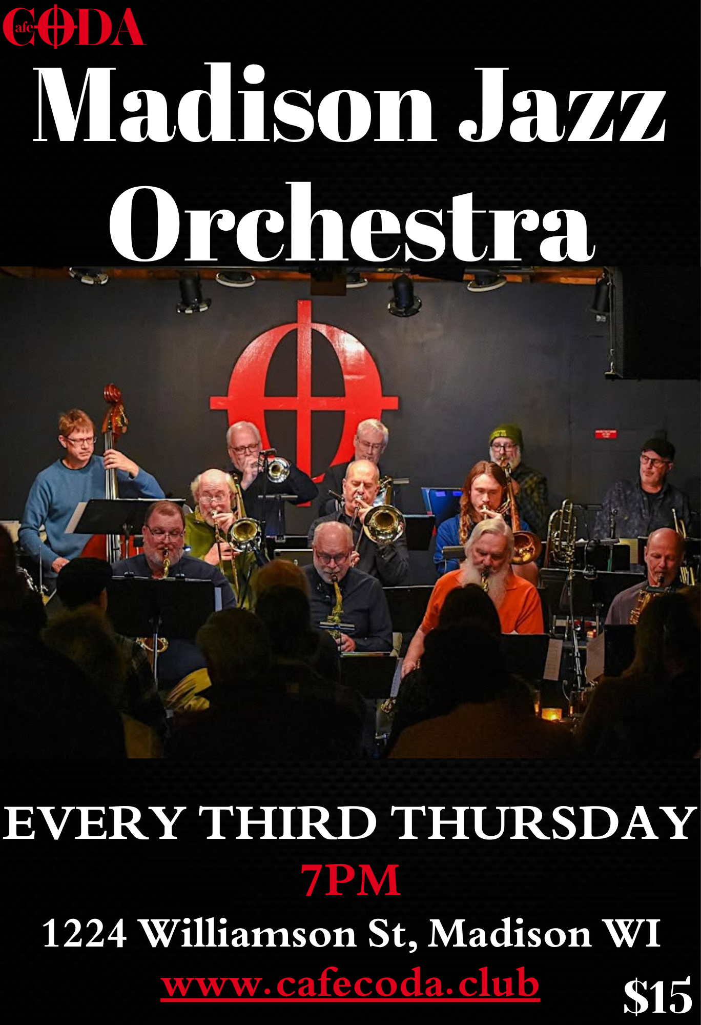 Madison Jazz Orchestra: August 20th