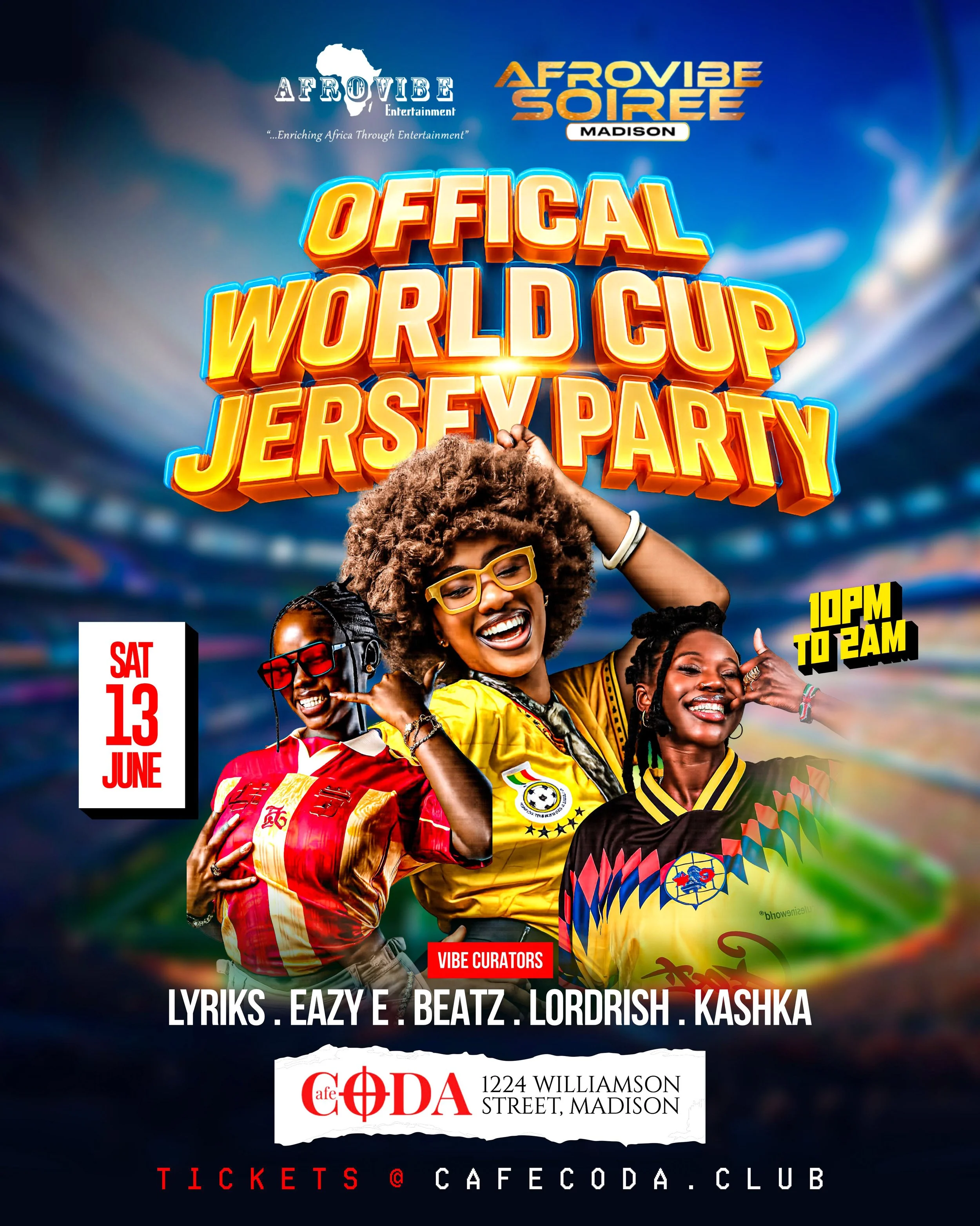 Official World Cup Jersey Party