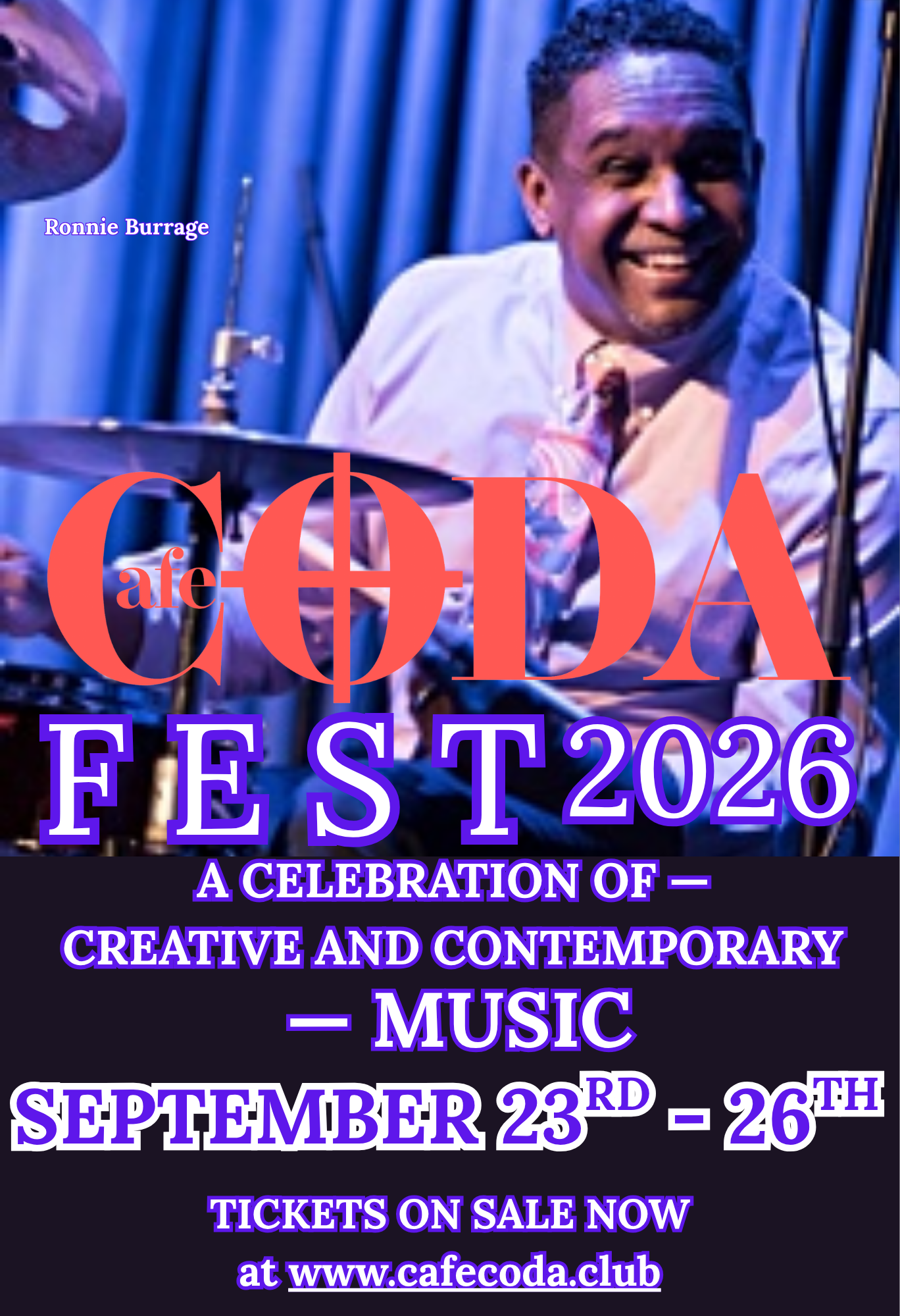 CODA Fest 2026: Ronnie Burrage