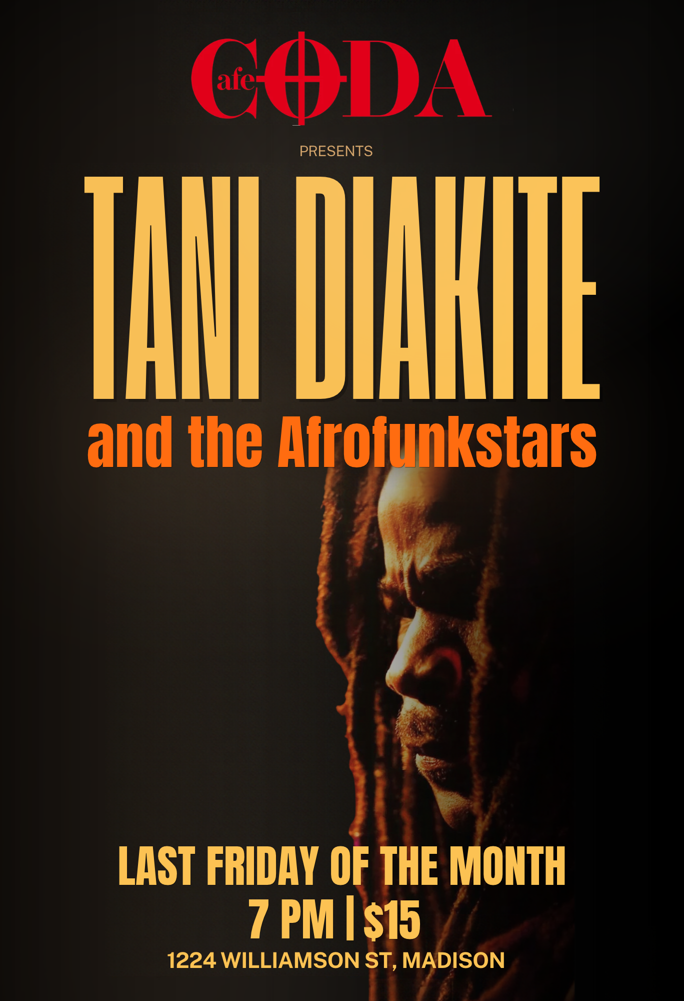 Tani Diakite and Afrofunkstars: October 30