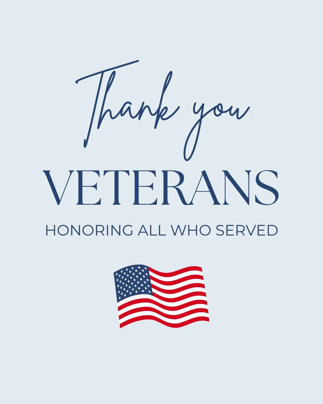 Freedom isn&rsquo;t free, it&rsquo;s protected by the courage of our Veterans.
We honor you today and always. 🇺🇸

#VeteransDay #HonoringOurHeroes #VeteranAppreciation #SupportOurVeterans #GratefulForOurVeterans