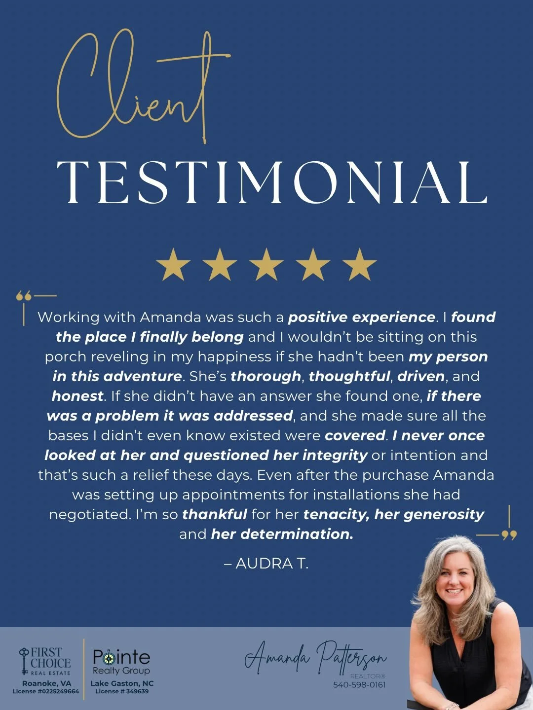 Helping clients find where they belong will never stop being special to me. Grateful for clients who trust me with such big chapters. Take a look at what they had to say. 🤍

#realestate #realtor #testimonial #5starreview #roanokeva