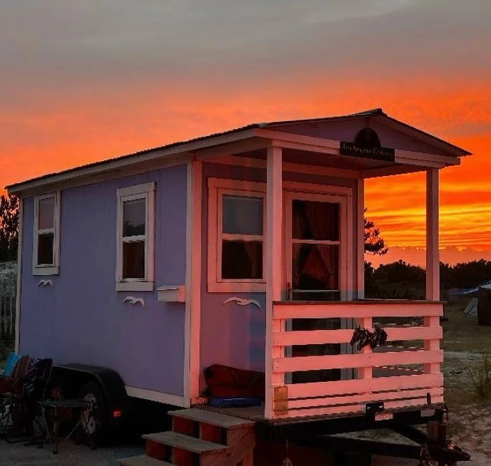 Received this beautiful picture from Kate who is currently on the island. What was that saying about red skies at night? #glamping #oceancitymaryland #marylanddnr #assateague #adsateaguerental #assateaguecottage #assateaguecamping