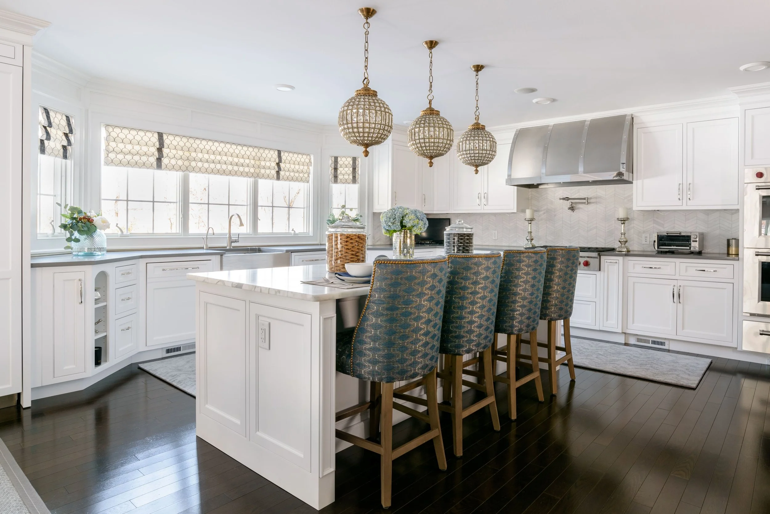 Warm, refined interiors with playful touches in the Refined on Richard project by Melissa’s Designs.