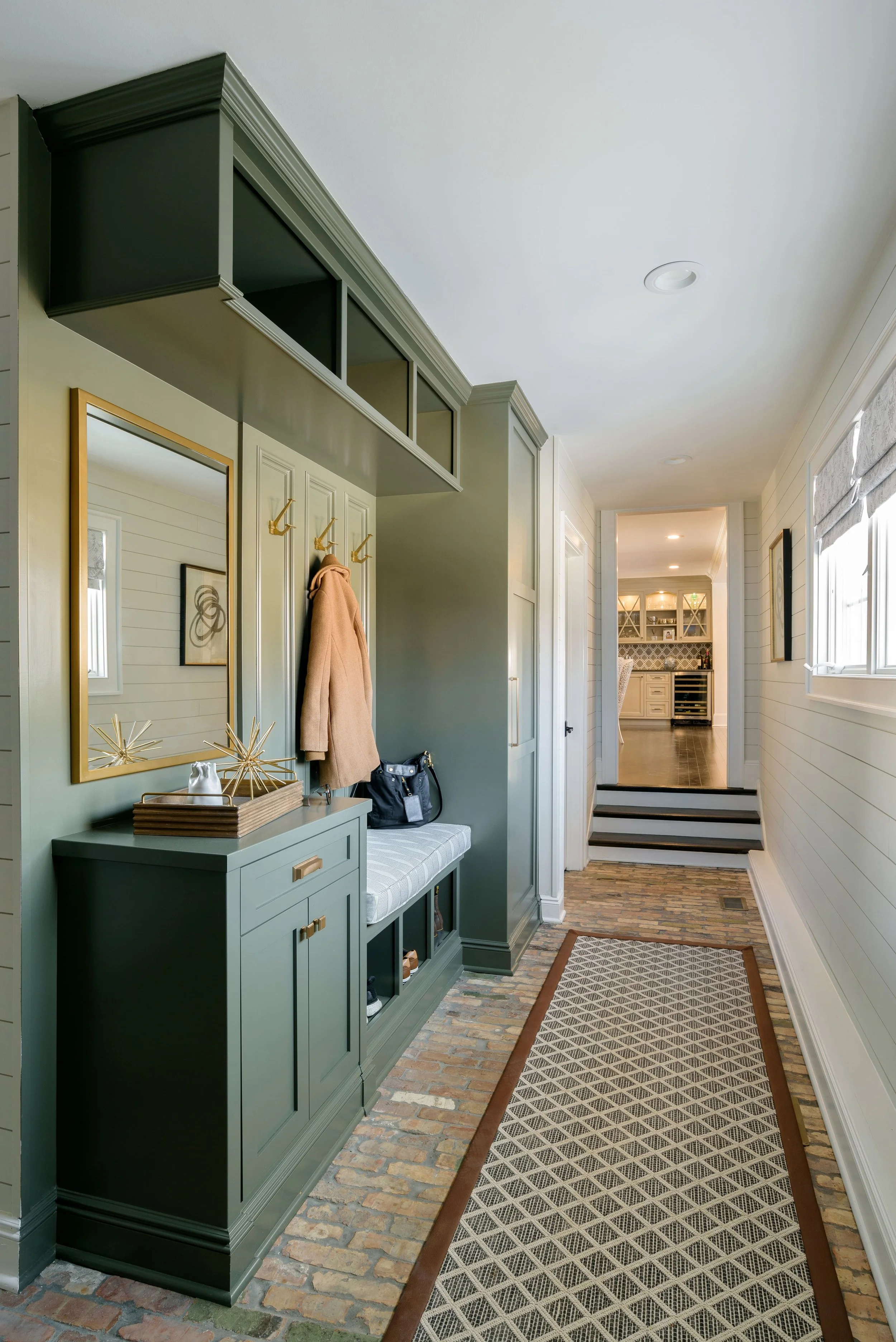 Warm, refined interiors with playful touches in the Refined on Richard project by Melissa’s Designs.