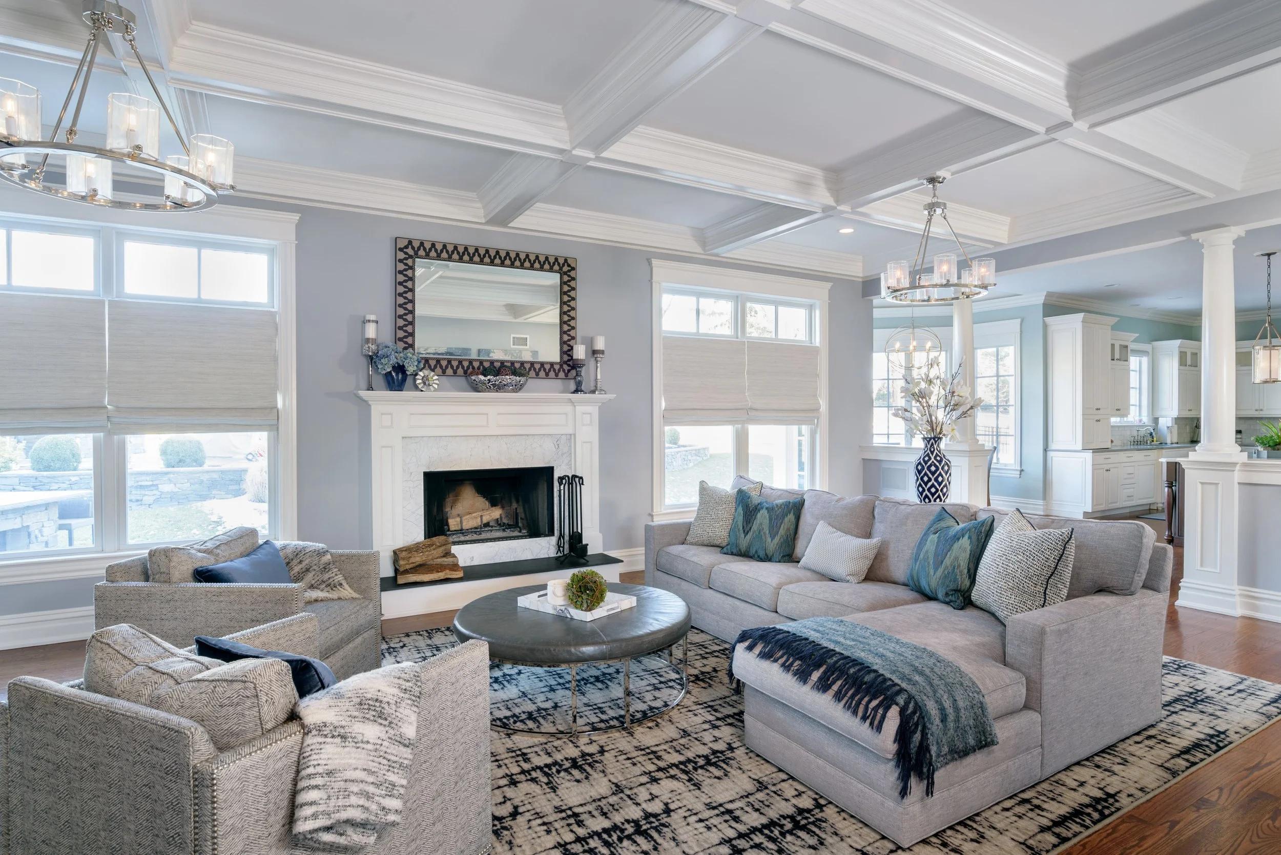 Family-friendly, elevated interior design in the Charming on Charnwood project by Melissa’s Designs.