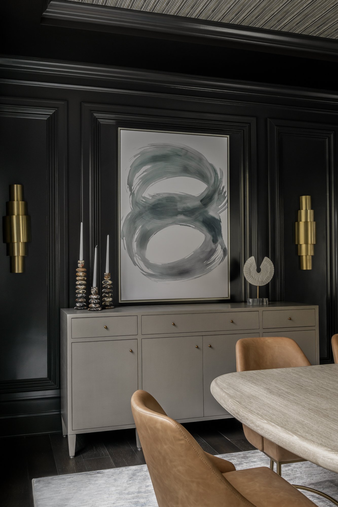 Bold, colorful interior design transforming a builder-grade home in the Bright & Bold at Noble project by Melissa’s Designs.