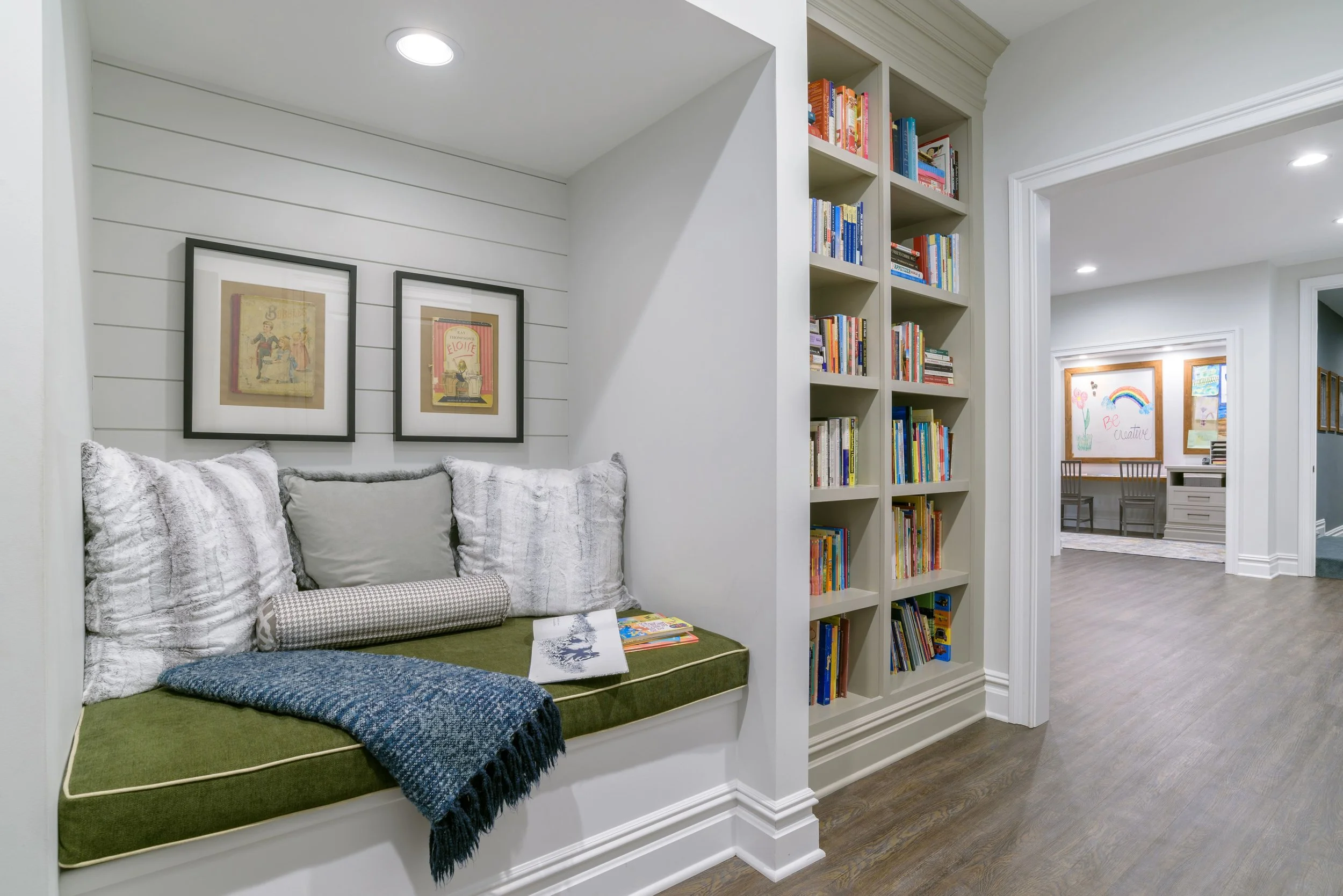 Family-friendly, elevated interior design in the Charming on Charnwood project by Melissa’s Designs.