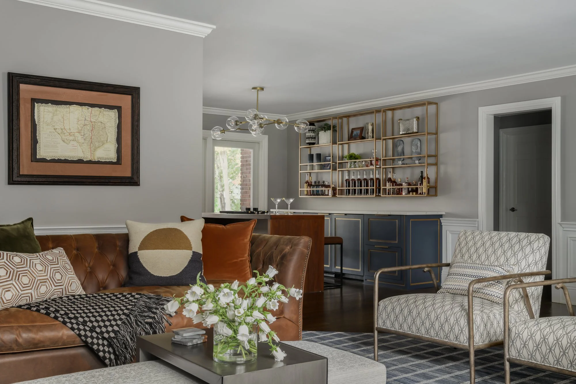 Warm, personality-driven interiors in the Styled with Soul on Wyckoff project by Melissa’s Designs.