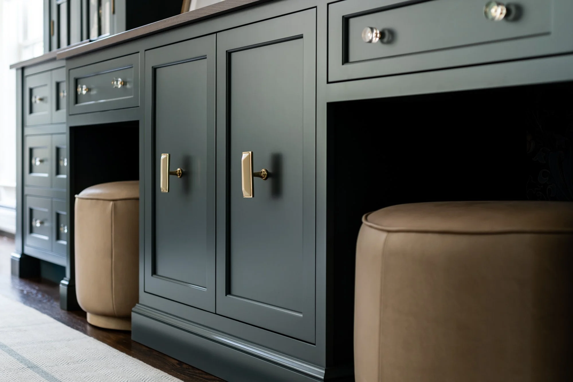 Playful, whimsical interior design with layered textures in the Old Acres Whimsy project by Melissa’s Designs.