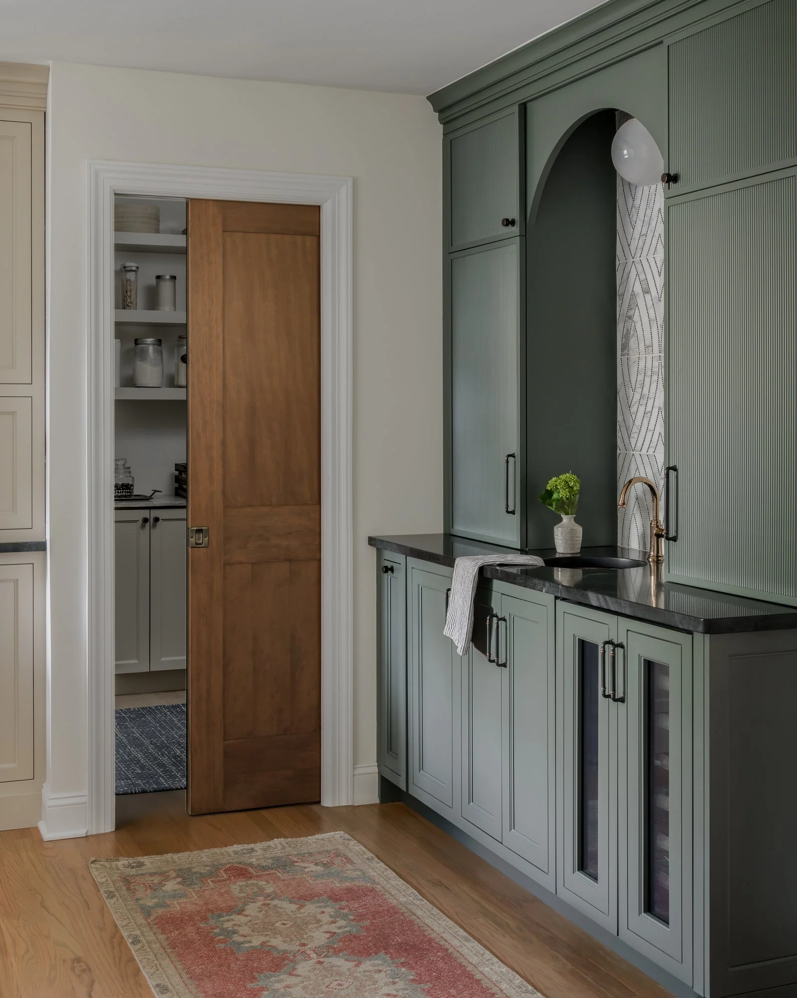 Interior design project by Melissa’s Designs featuring warm, modern, family-friendly styling.