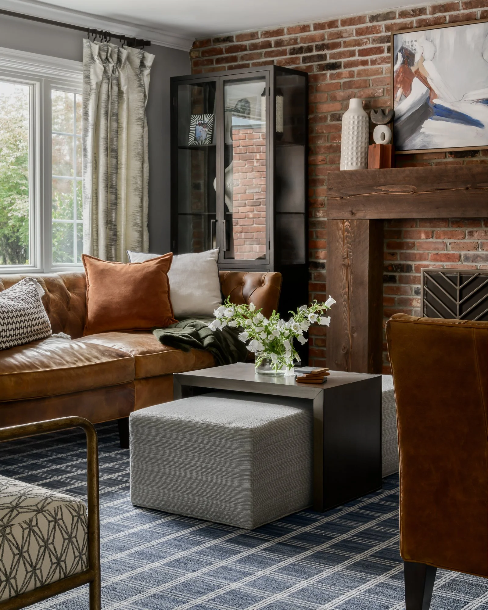 Warm, personality-driven interiors in the Styled with Soul on Wyckoff project by Melissa’s Designs.
