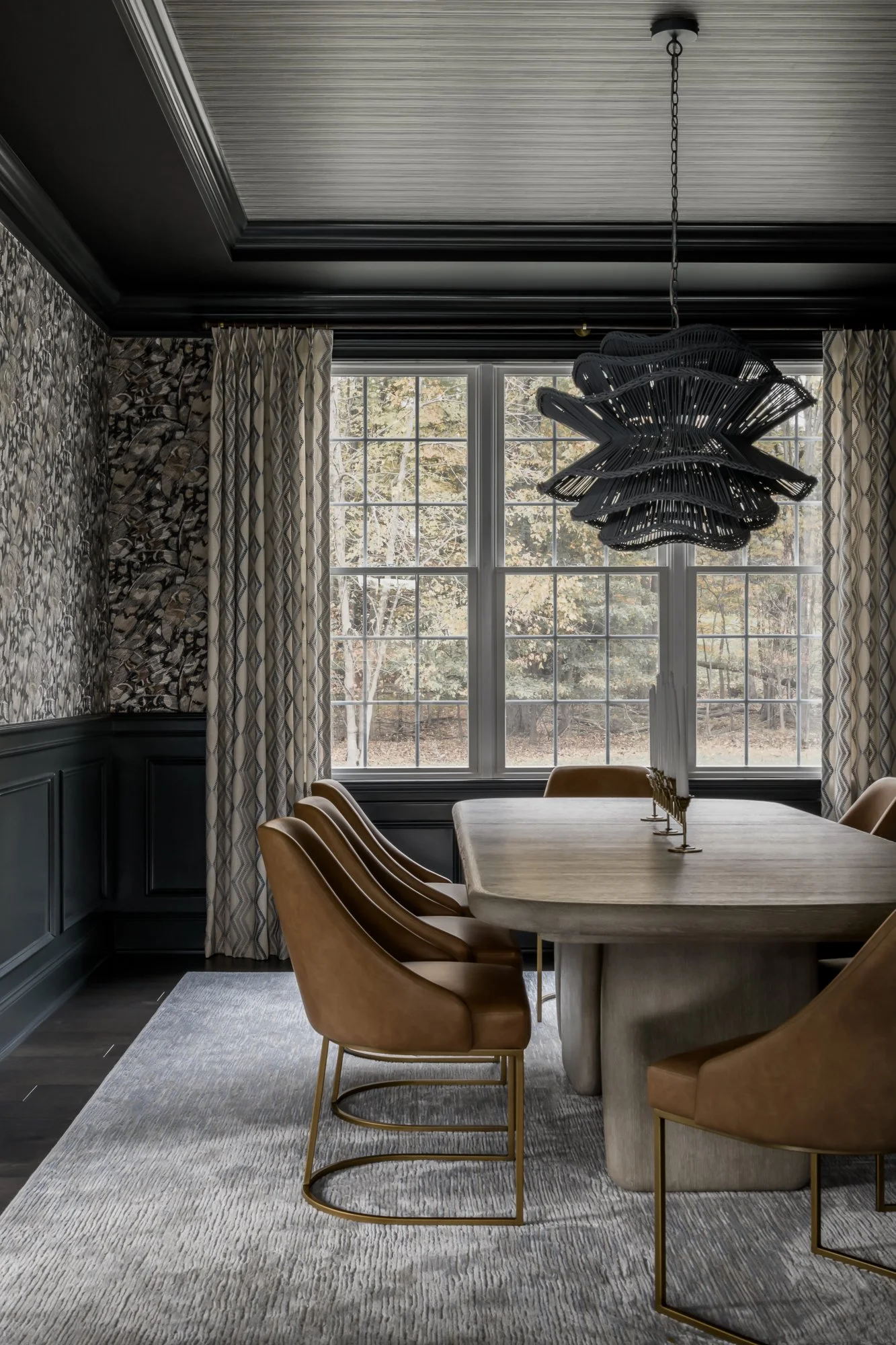 Bold, colorful interior design transforming a builder-grade home in the Bright & Bold at Noble project by Melissa’s Designs.