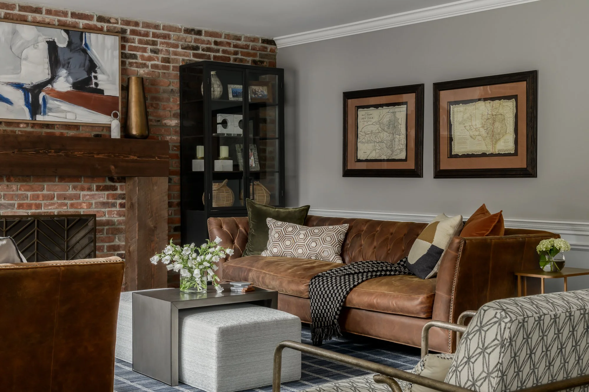 Warm, personality-driven interiors in the Styled with Soul on Wyckoff project by Melissa’s Designs.