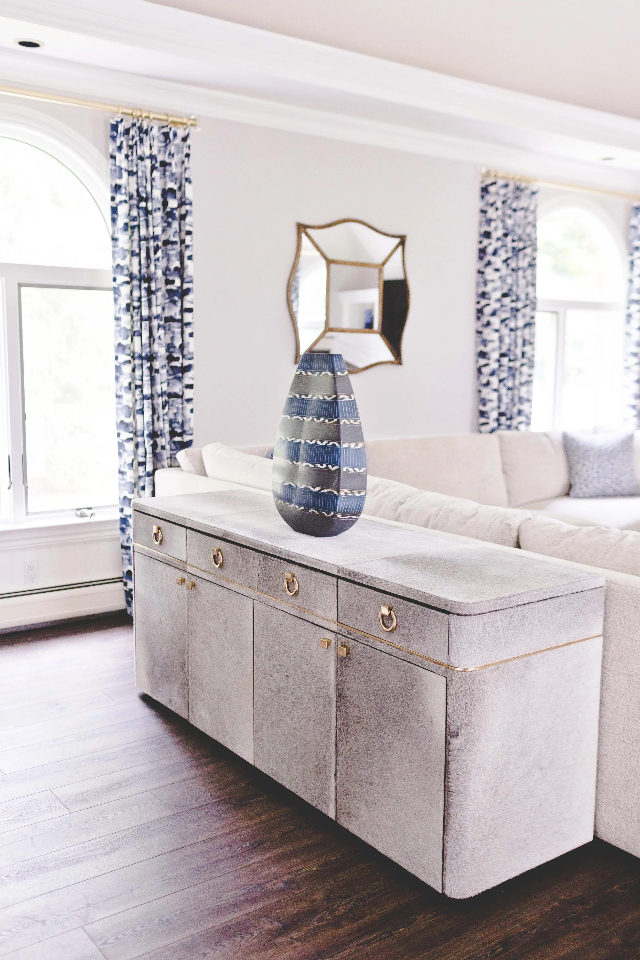 Warm, personality-driven interiors in the Styled with Soul on Wyckoff project by Melissa’s Designs.