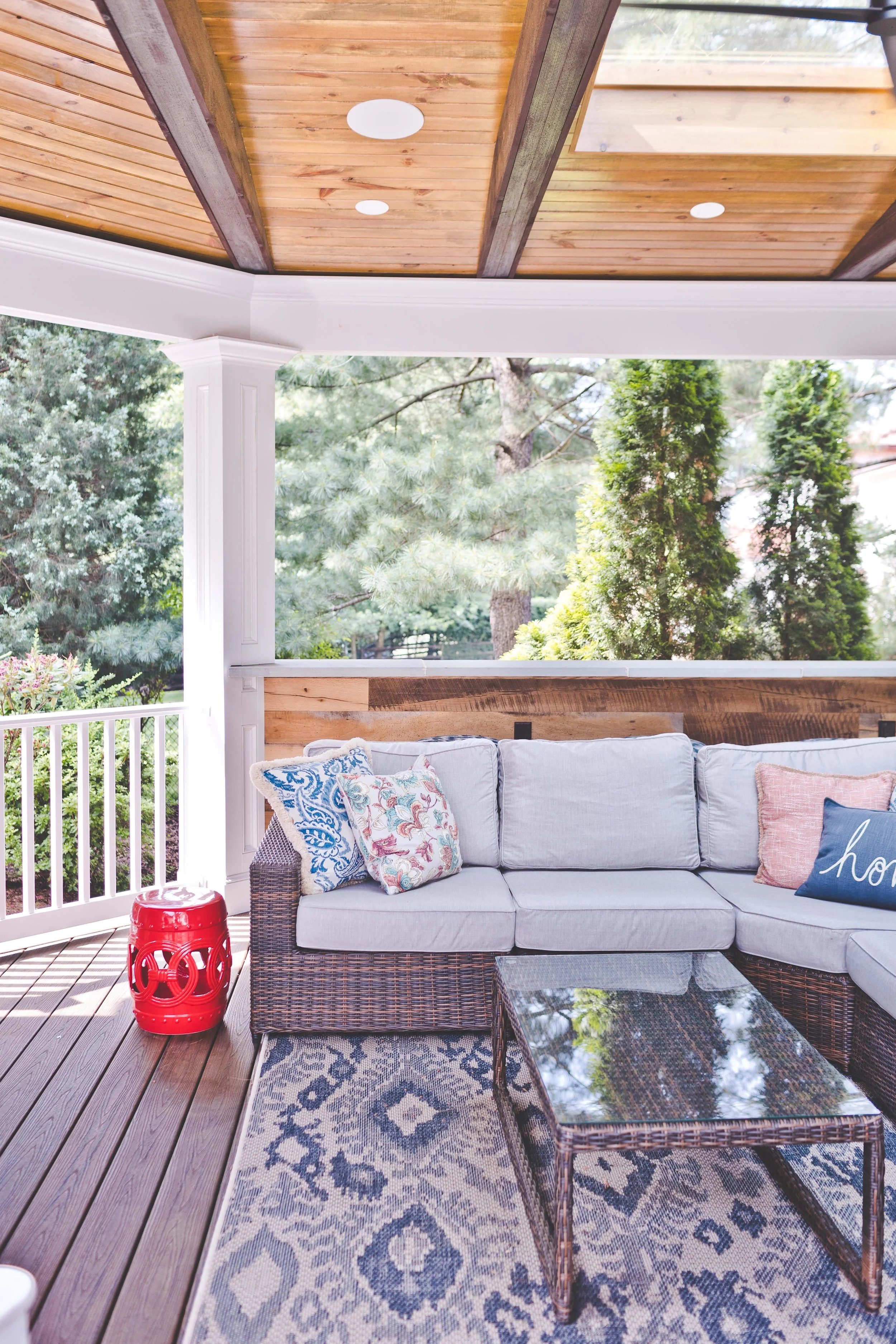 Chef-worthy kitchen and gathering spaces in The Heart of VanBlarcom project by Melissa’s Designs.