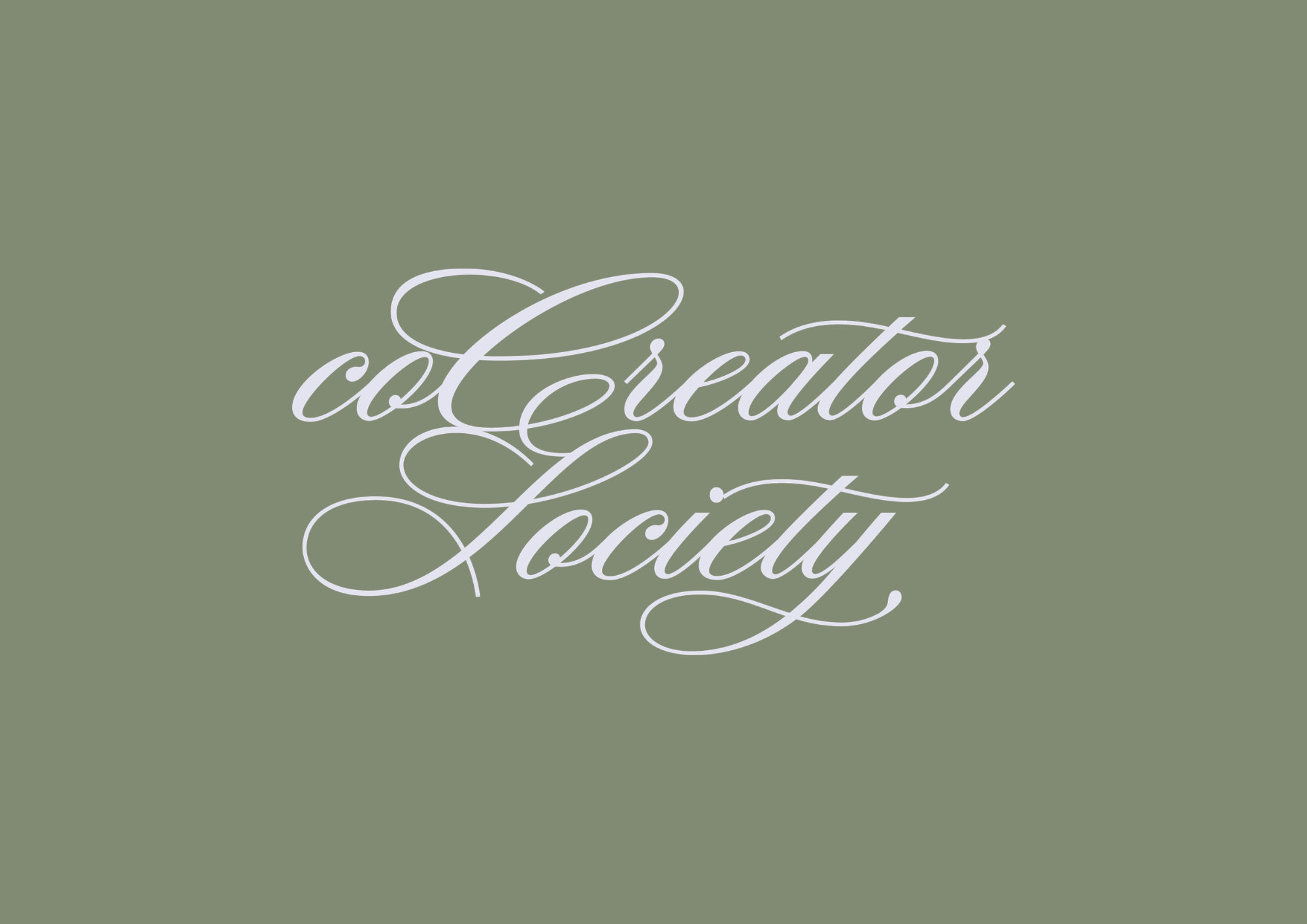 Project: coCreator Society