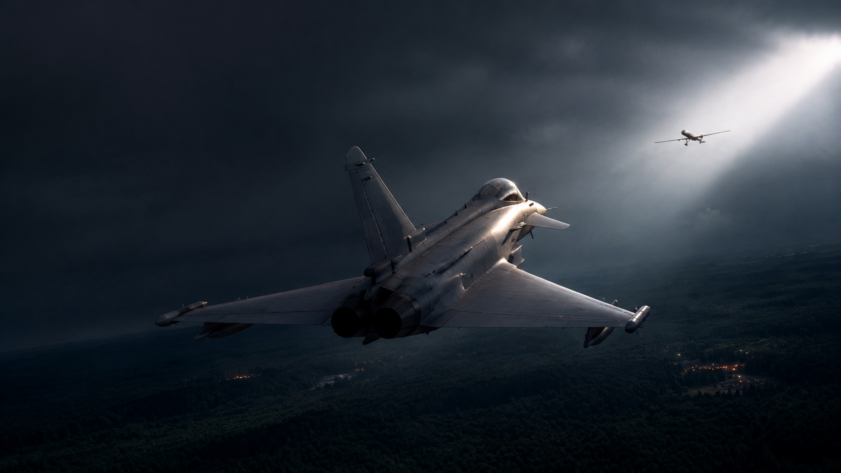 Italian NATO Jet Blasts Intruding Drone Out Of Latvian Sky