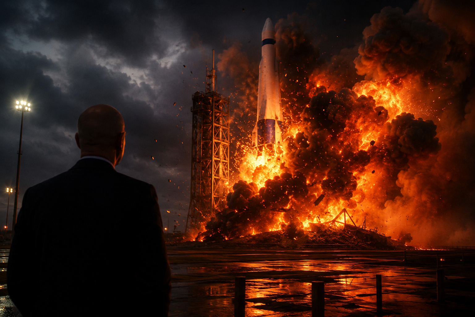 The Fireball That Could Push Blue Origin Further Behind SpaceX