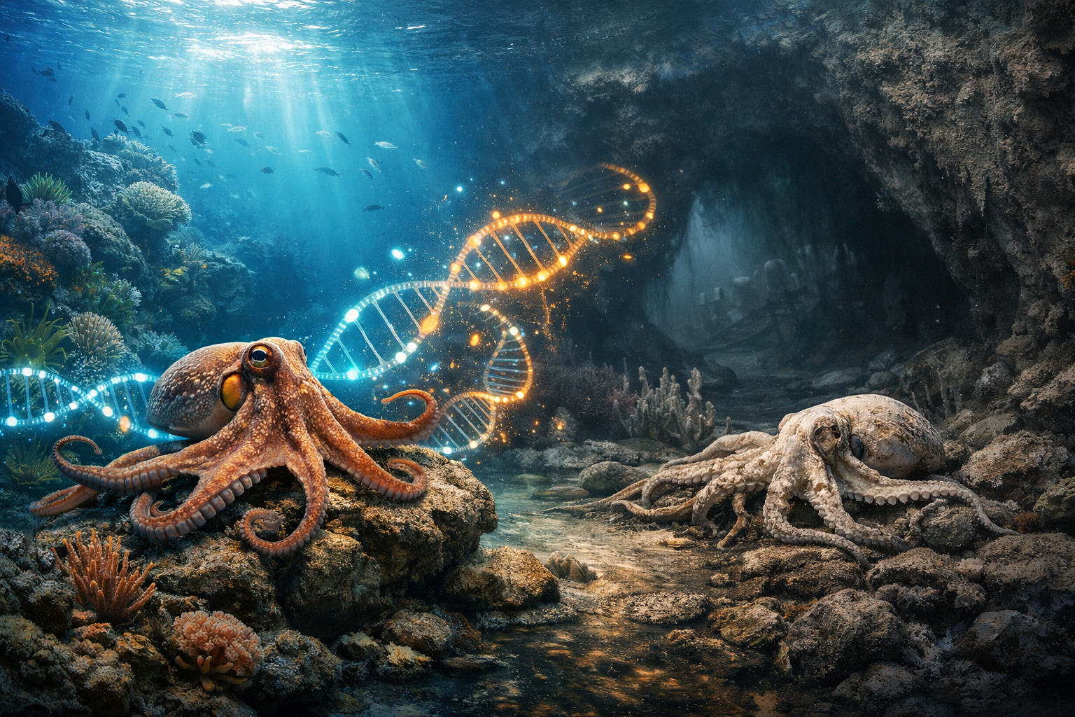 The Octopus Paradox: Adaptive but Doomed Octopus RNA Editing How It ...