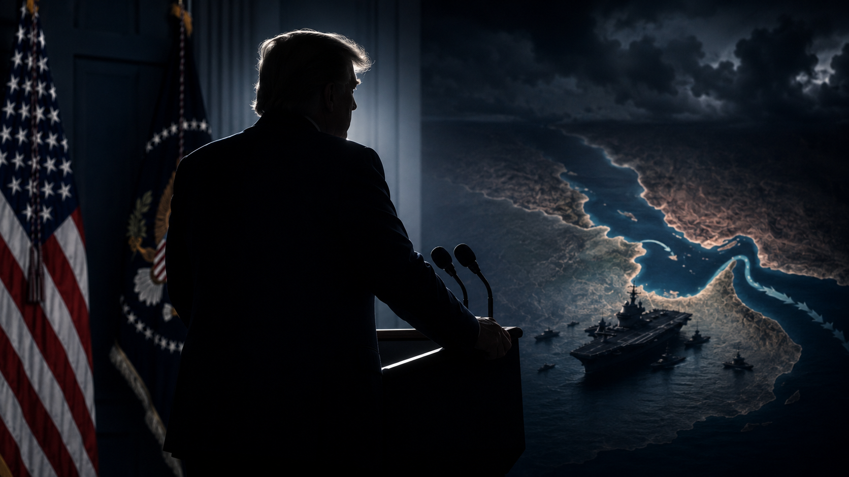 America takes command as Trump reinstates Iran blockade