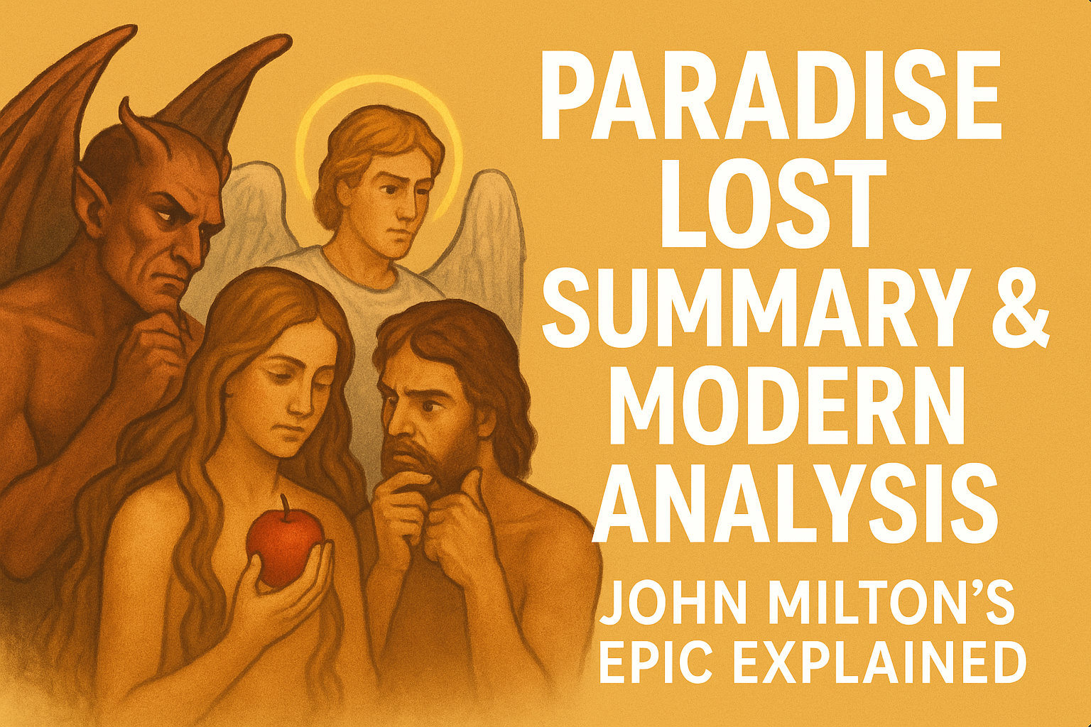 Paradise Lost Summary: Epic, Modern Lessons &amp; Key Themes