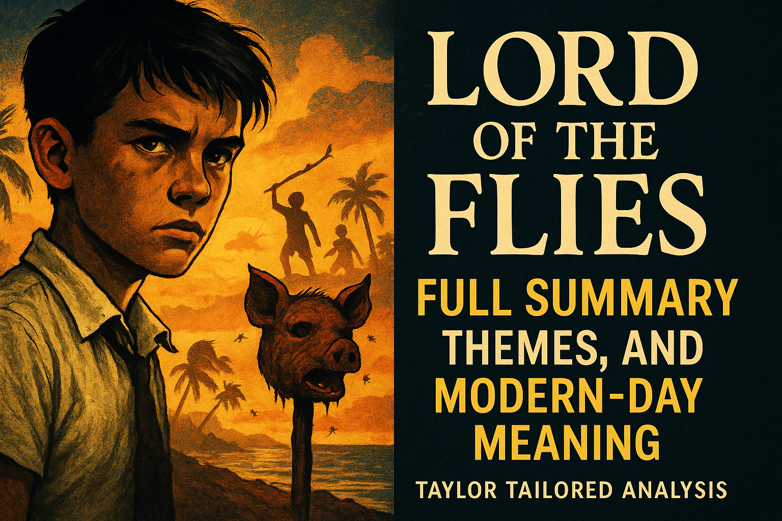 Lord of the Flies Summary, Themes, and Modern Parallels