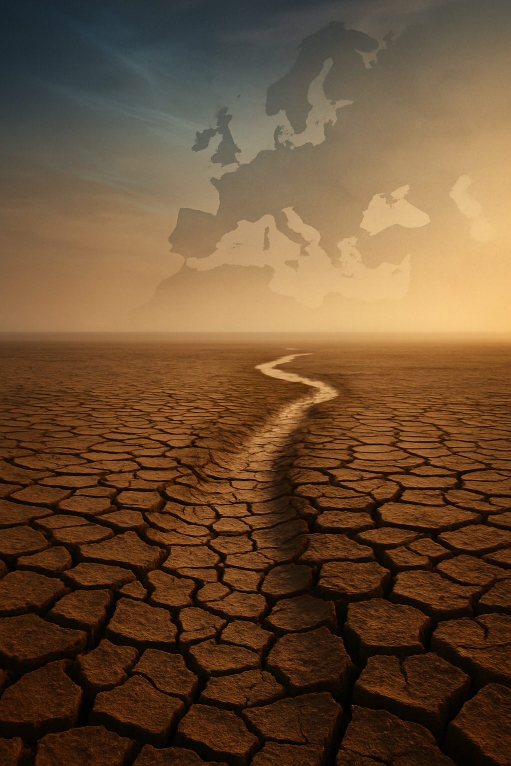 Atlantic Meridional Overturning Circulation Collapse Risk and Europe’s Growing Drought Threat