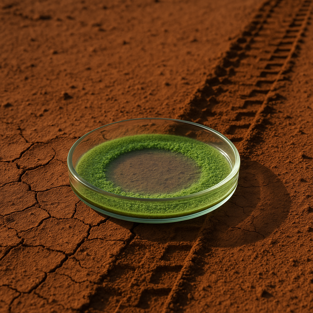Should We Terraform Mars with Microbes?