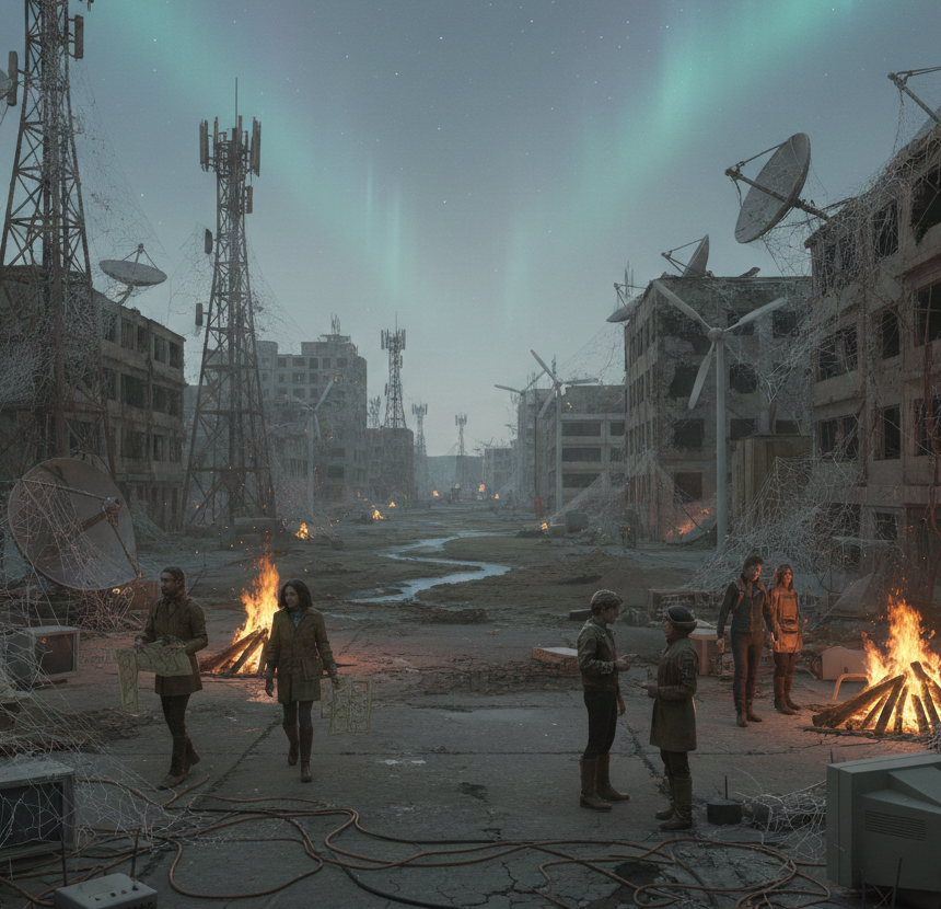 What If the Internet Went Down for a Month? How Society Would Fracture