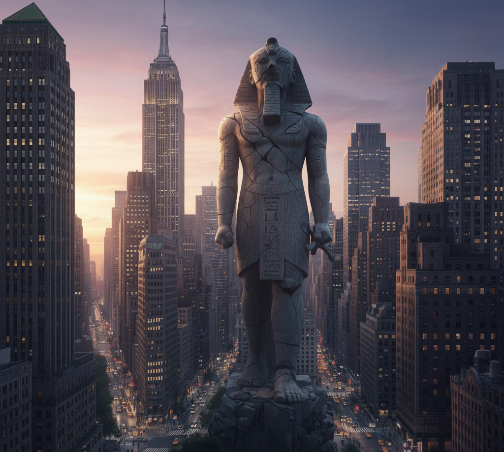 What If the Ancient Egyptians Colonised the USA—and Still Ran It Today?