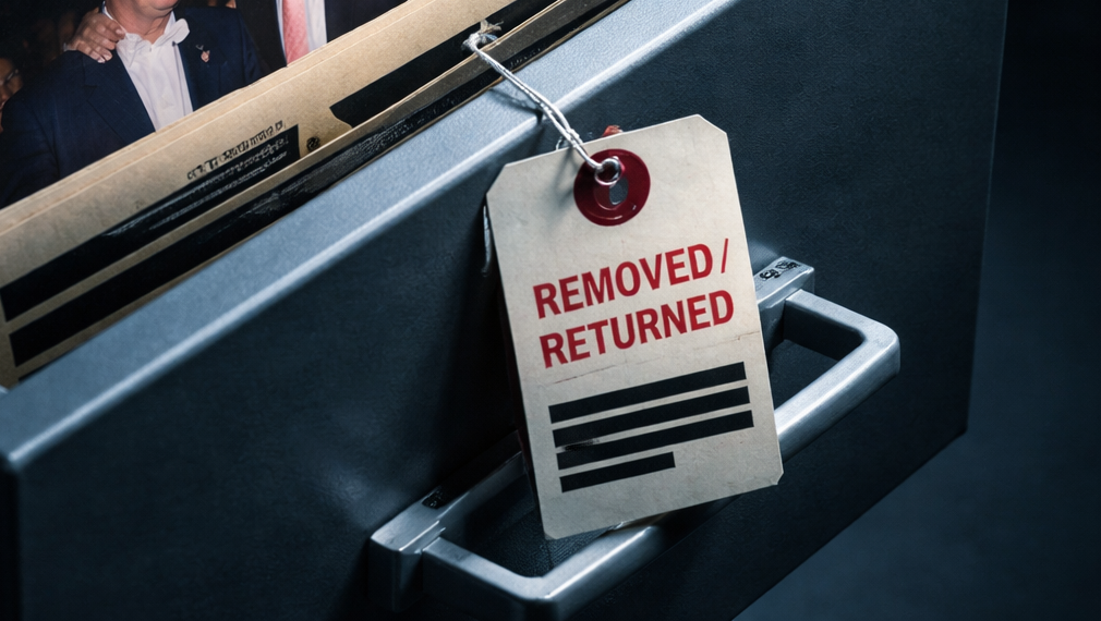 DOJ restores Trump photo to the public Epstein files database, reigniting the transparency fight