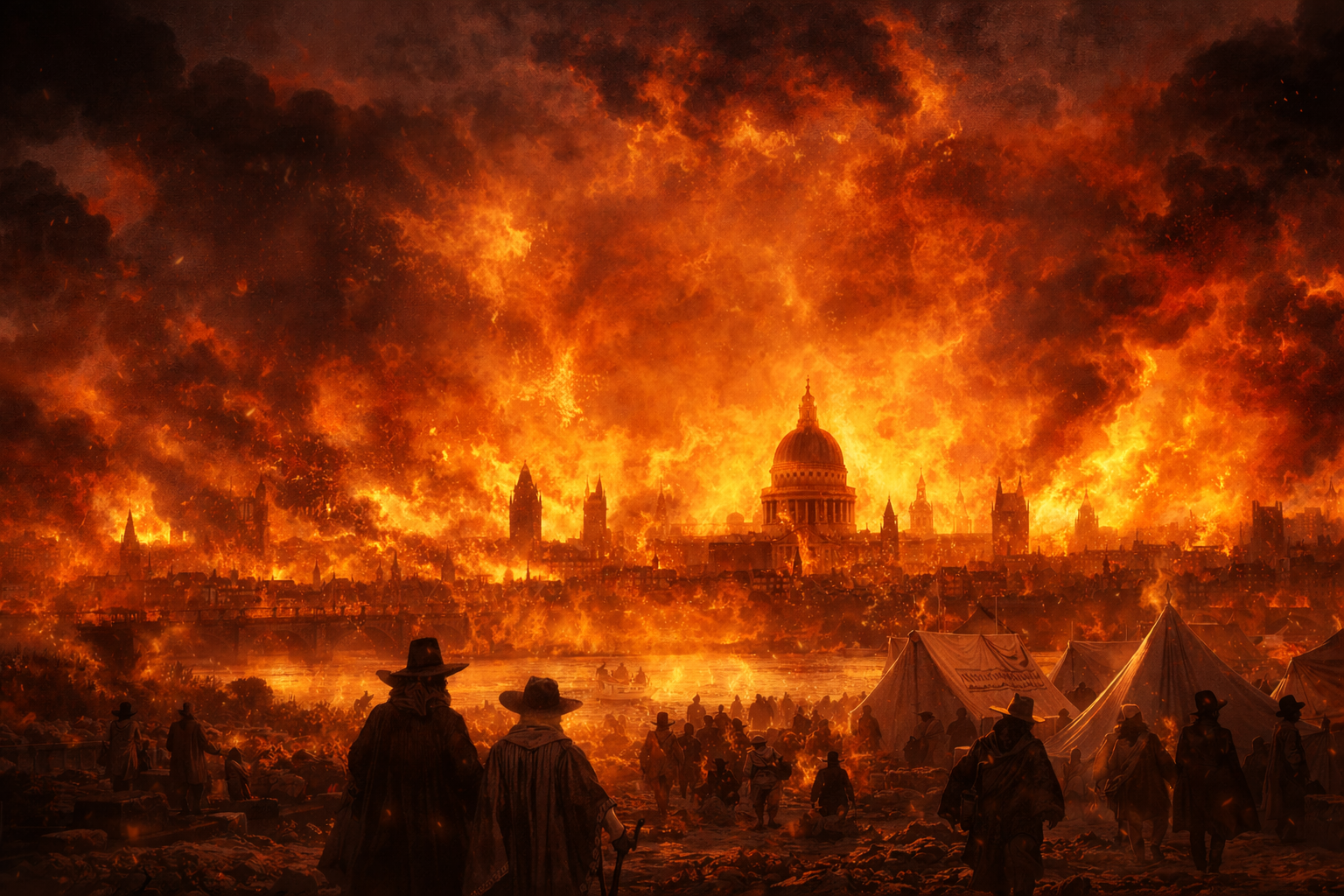 What If the Great Fire of London Had Burned the Entire City: A Capital on the Move in 1666