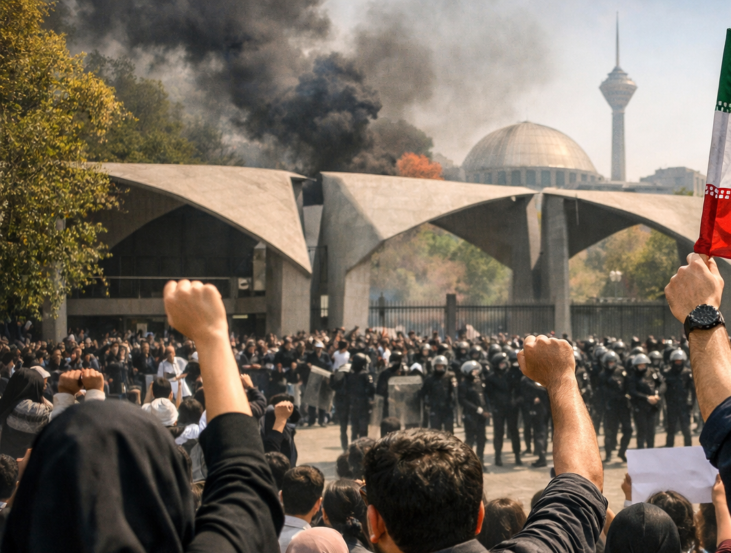 Iran unrest spreads to universities as government offers “dialogue”