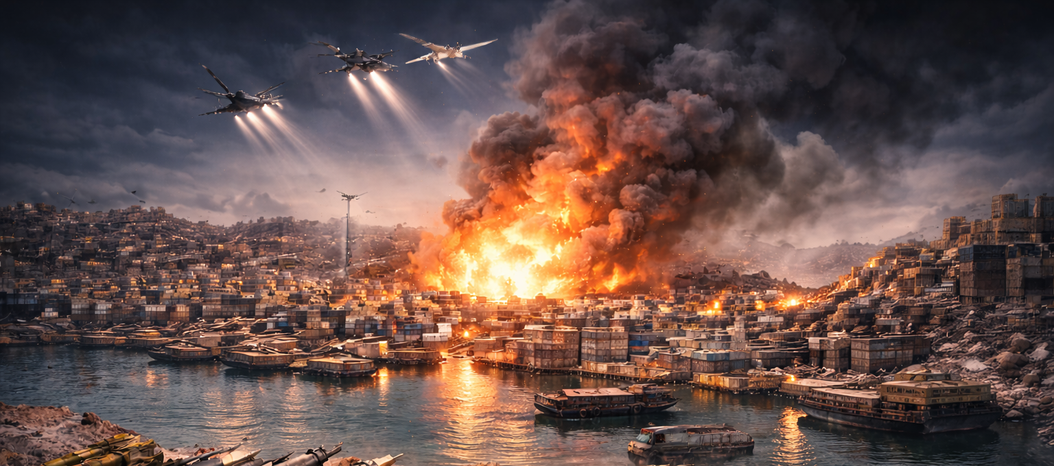 Saudi Arabia bombs Mukalla as alleged UAE arms shipment fuels a Gulf rift