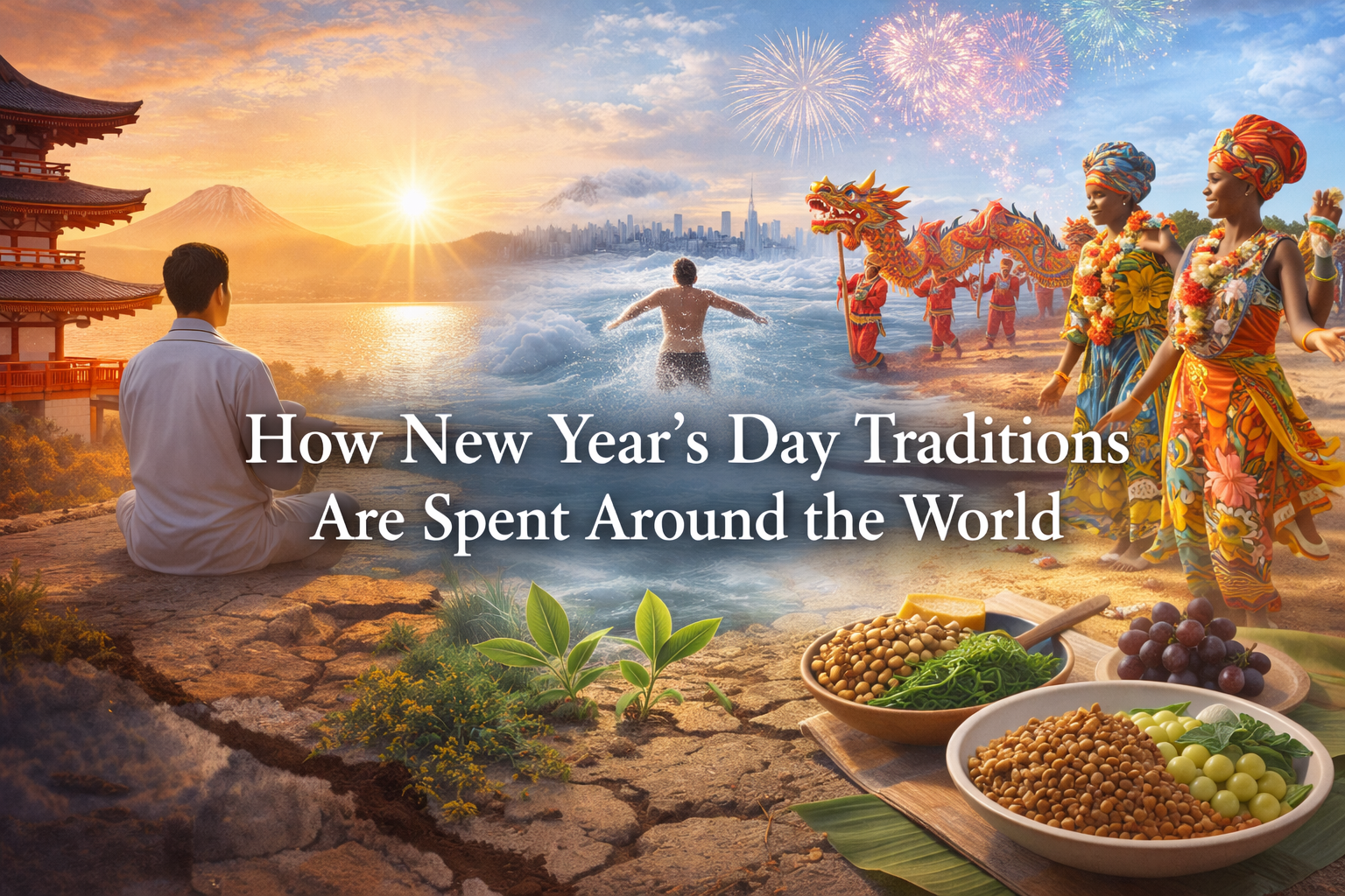 How New Year’s Day Traditions Are Spent Around the World