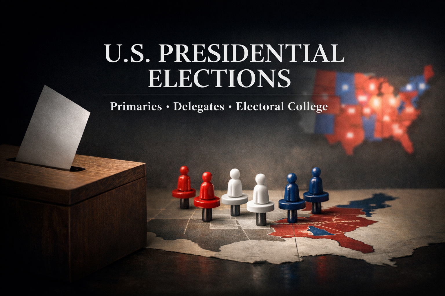 How US Presidential Elections Work: Primaries, Delegates, and the Electoral College