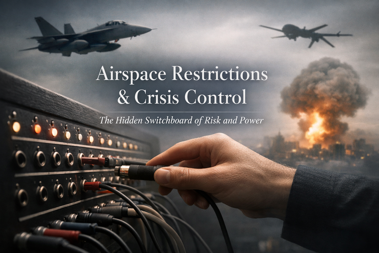 Why Airspace Restrictions Matter in Crises: The Hidden Switchboard of Risk and Power