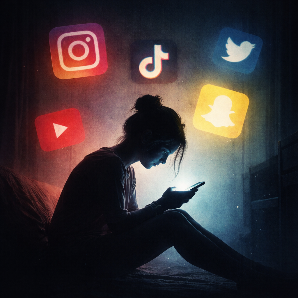 Social Media and Youth Mental Health: The New Feedback Loop