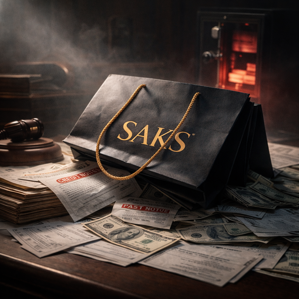 Saks Global Bankruptcy Creditor List: The Luxury Channel Just Hit Its Credit Limit