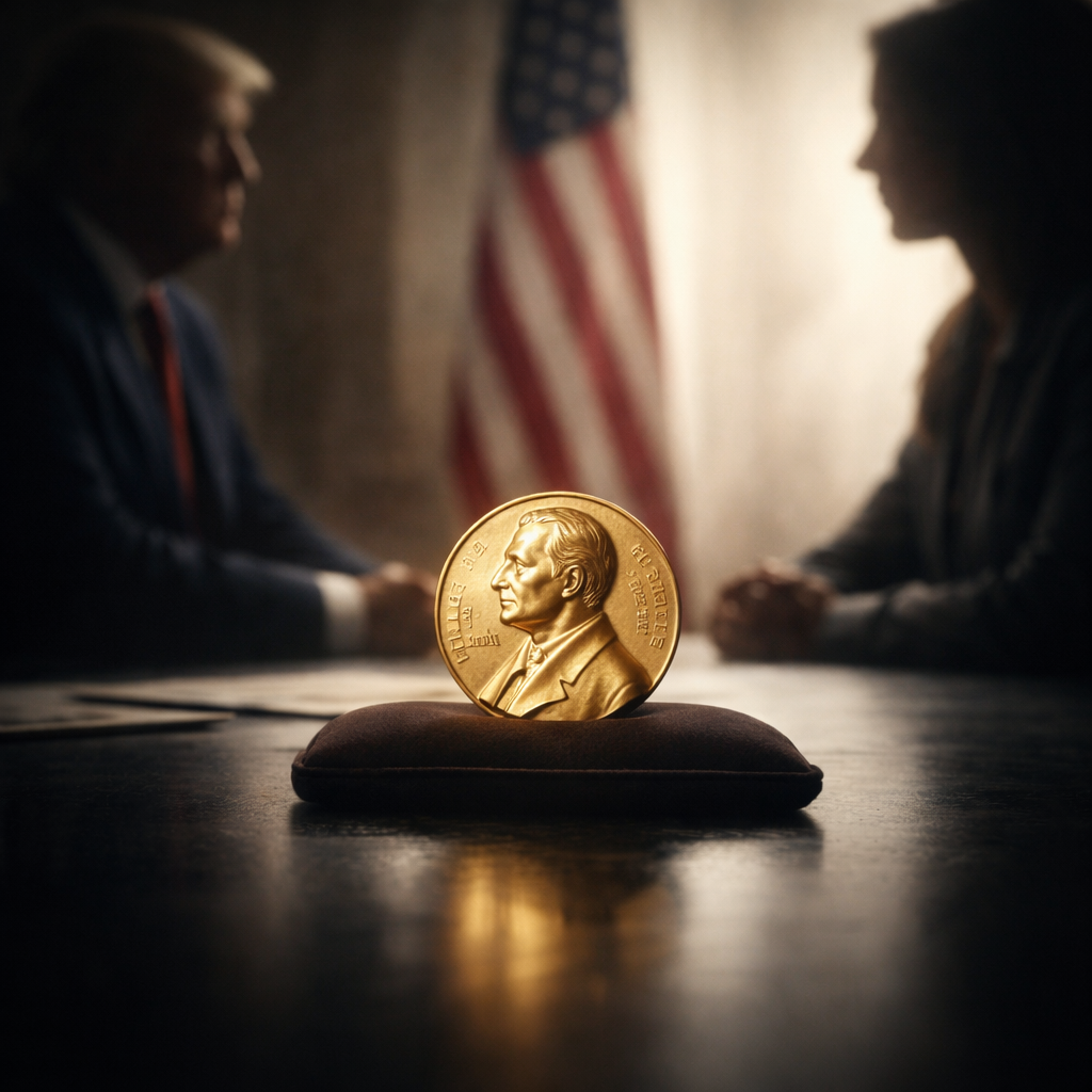 Machado Says She Handed Trump Her Nobel Peace Prize Medal—But the Real Prize Is Venezuela’s Legitimacy