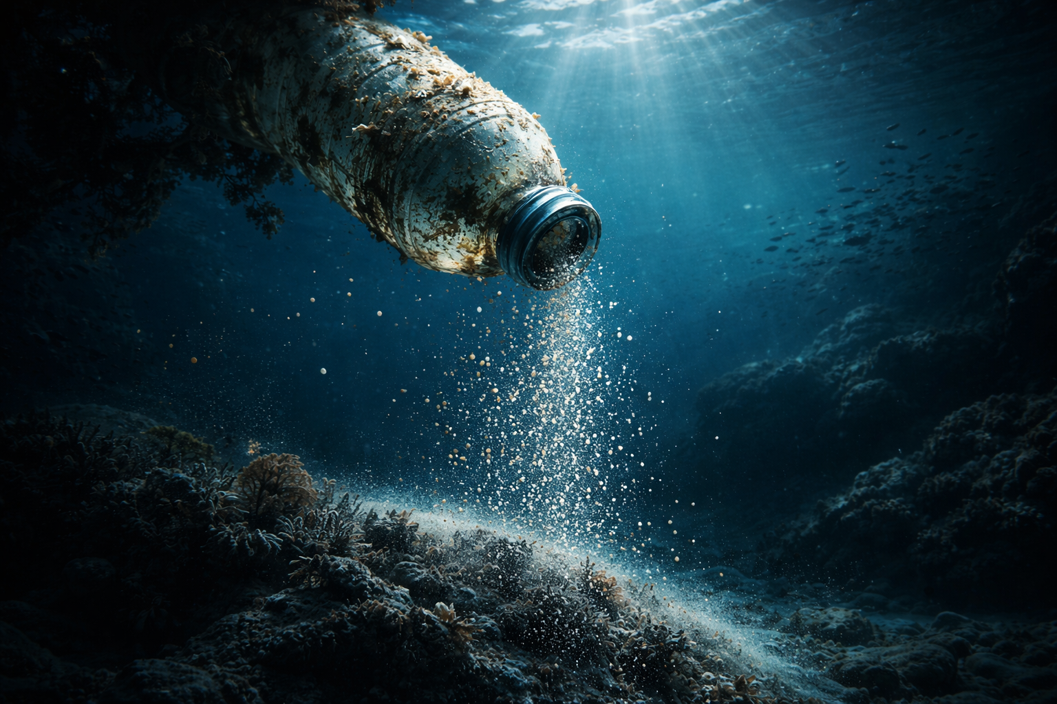 Microplastics may be weakening the ocean carbon sink — and that changes the climate maths