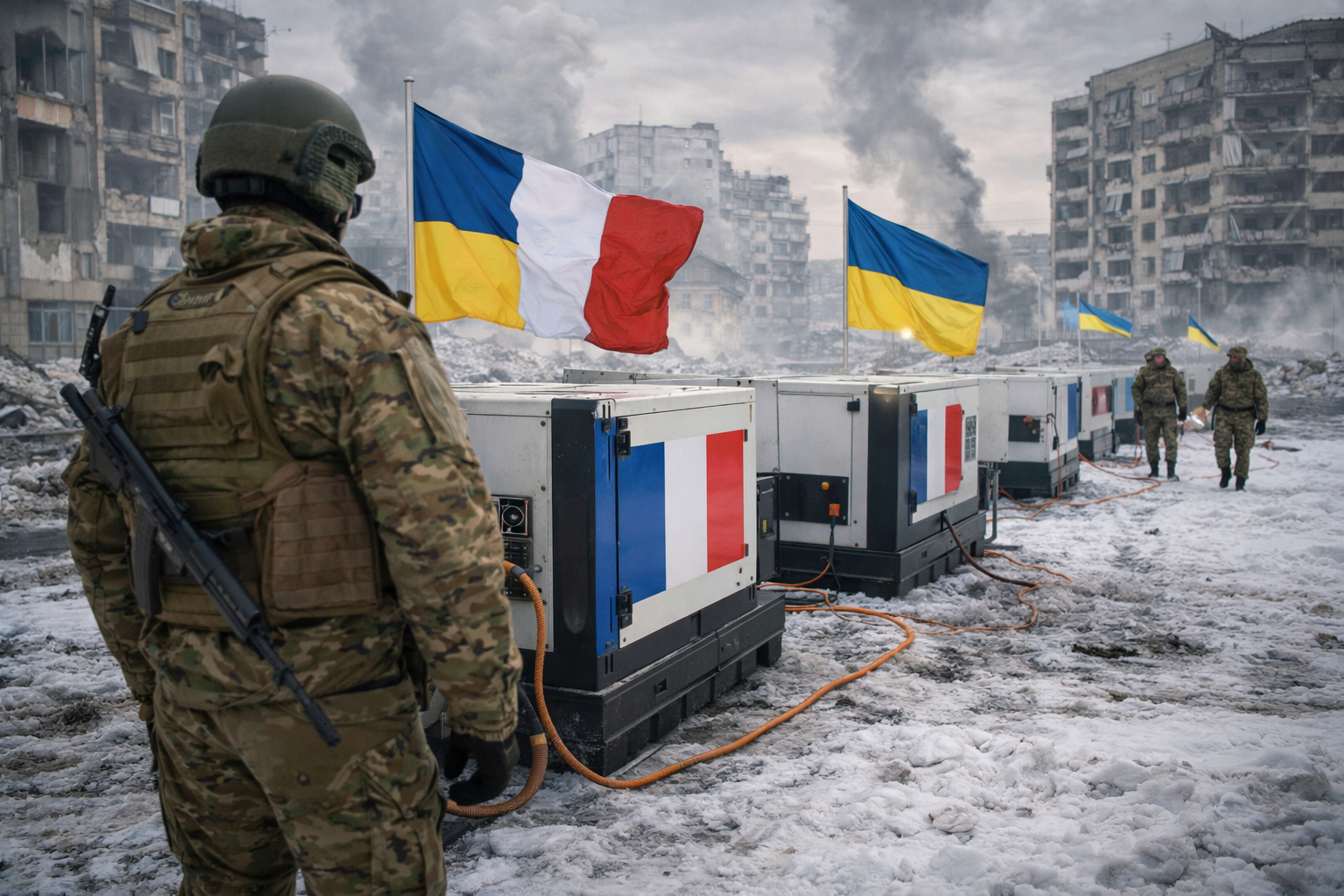 The Generator War: Why France’s Generators for Ukraine Turn Electricity Into the Frontline