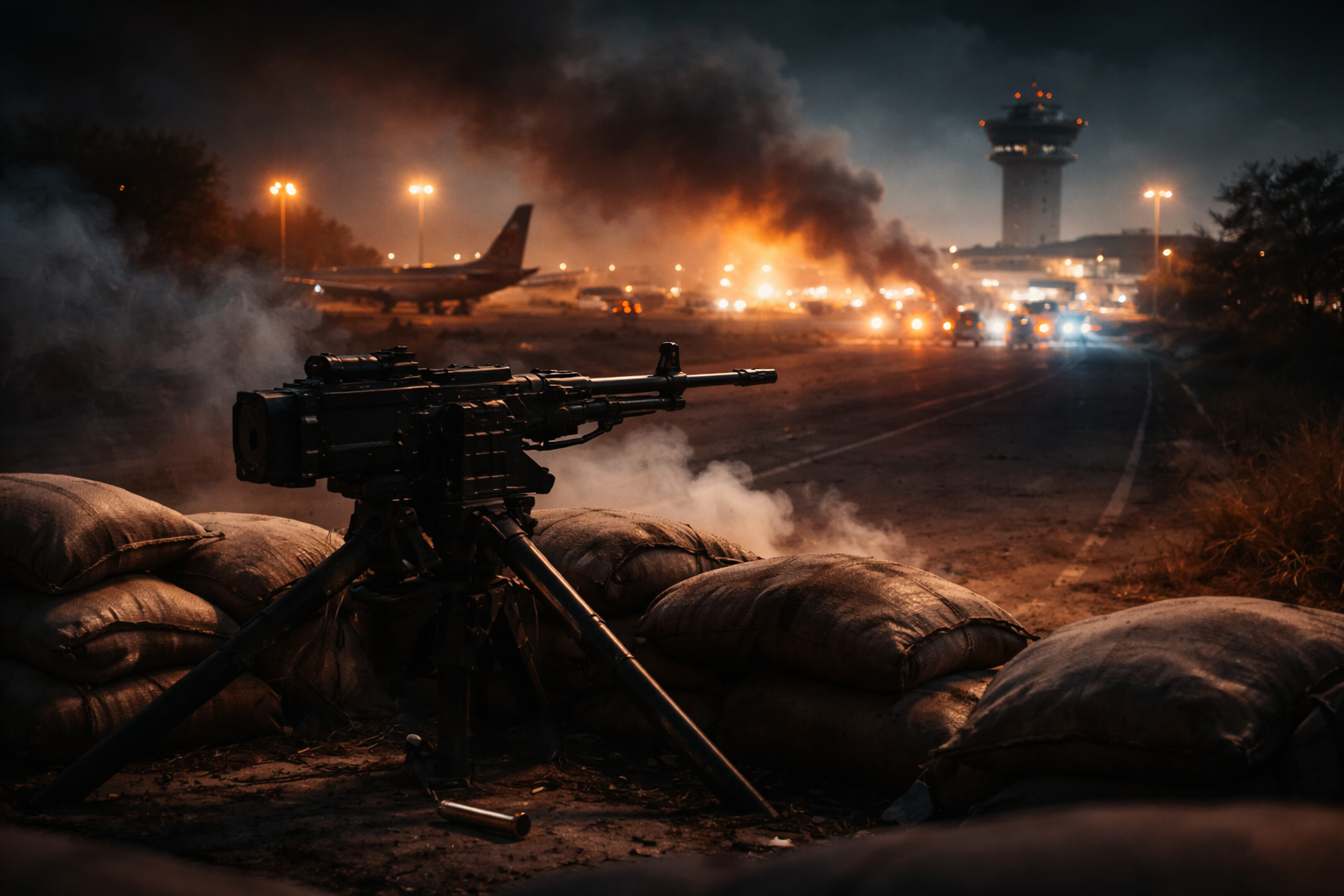 Niamey Airport Gunfire: A Fast-Moving Instability Test