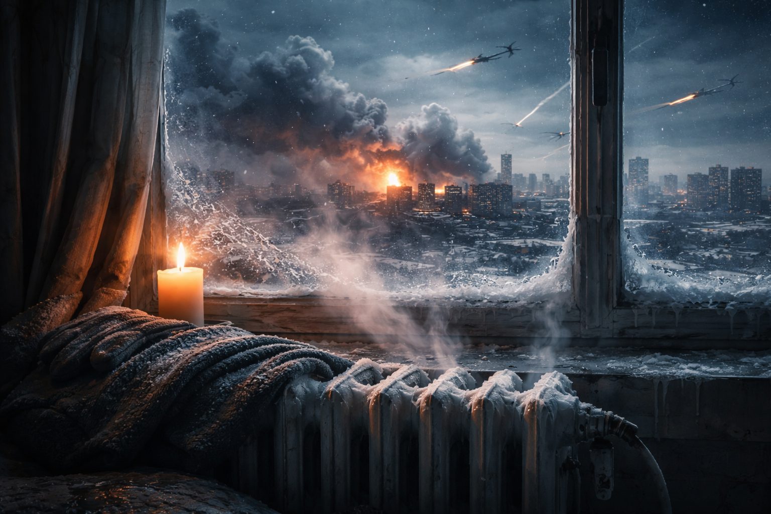 Ukraine Under Winter Siege: The Strike Wave Targeting Heat, Power, and Survival