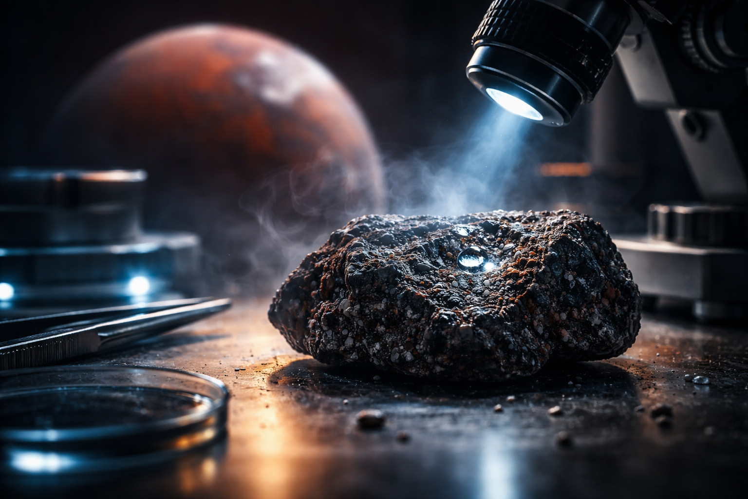 A Martian Rock Just Changed the Water Story on Mars