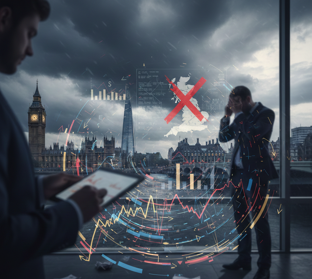 Markets Blink: Starmer Crisis Triggers UK Sell-Off Across Pound, Stocks and Bonds