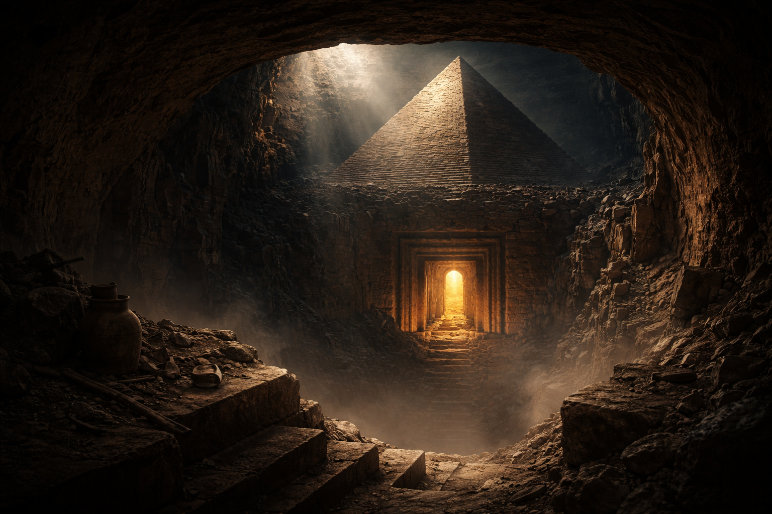 What’s Under the Pyramids? The Secrets Beneath Giza Ranked
